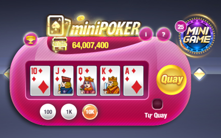 Giới thiệu về Mini Poker tại Man Club